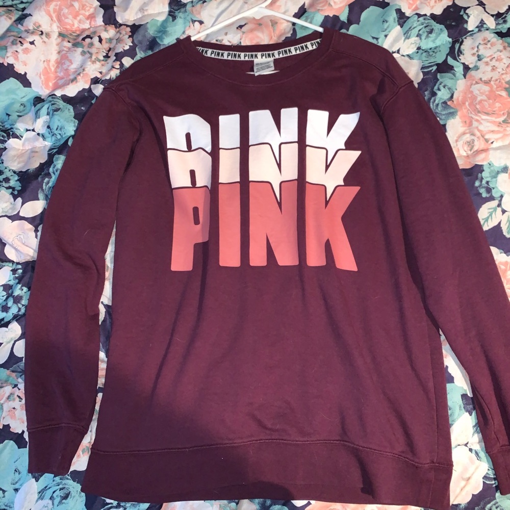 PINK crew neck